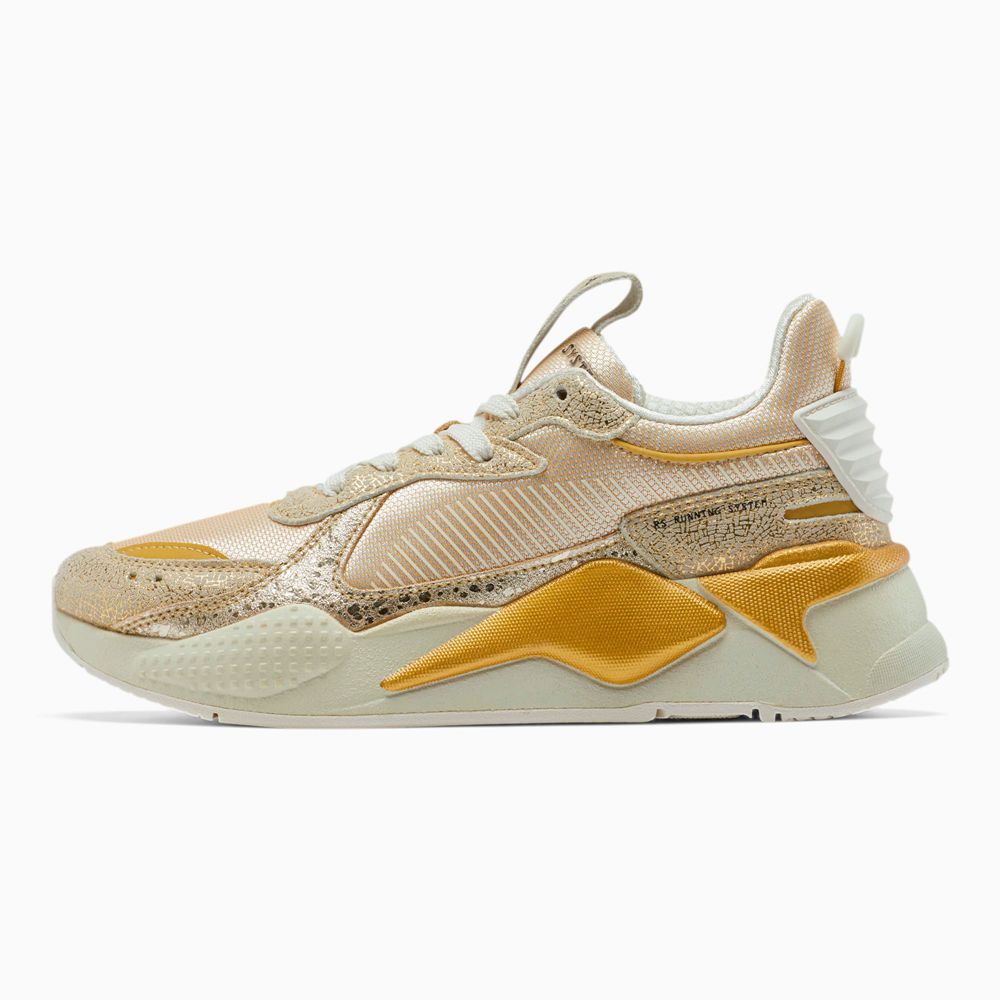 Puma RS-X Téli Glimmer Női Sportcipő - Fehér/Fekete/Arany ( Hungary - WDXFJ6231 )